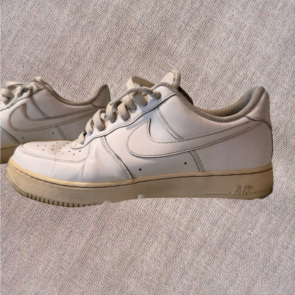 Nike White Airforce 1’s Vintage - Size 11.5 - Picture 2 of 11